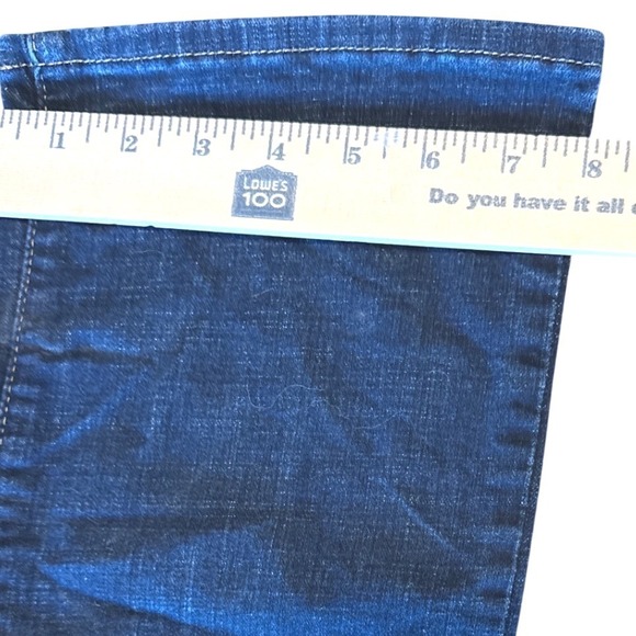 Levis Classic Bootcut Jeans Womens 4S W27 L30 Dark Wash Blue Denim 39252-0004 - Picture 8 of 8